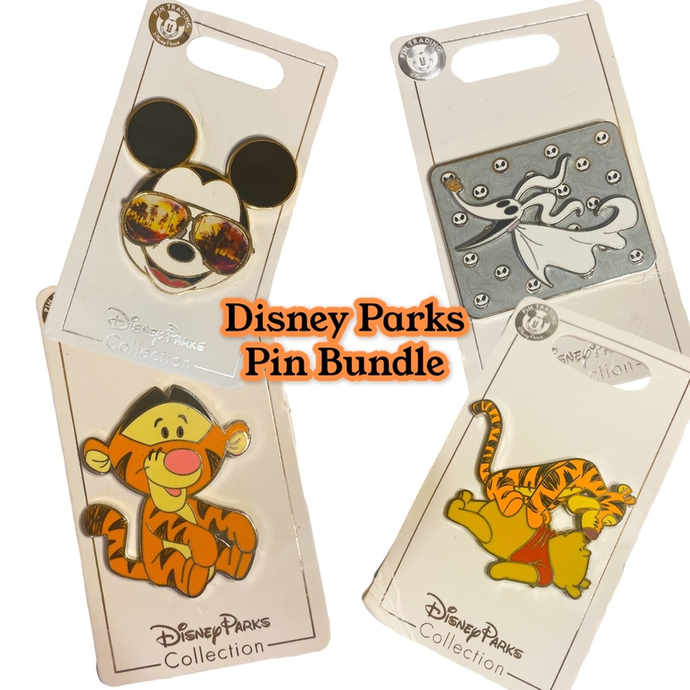 Disney Parks official pin trading pin bundle